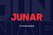Junar - Wide Sans Serif