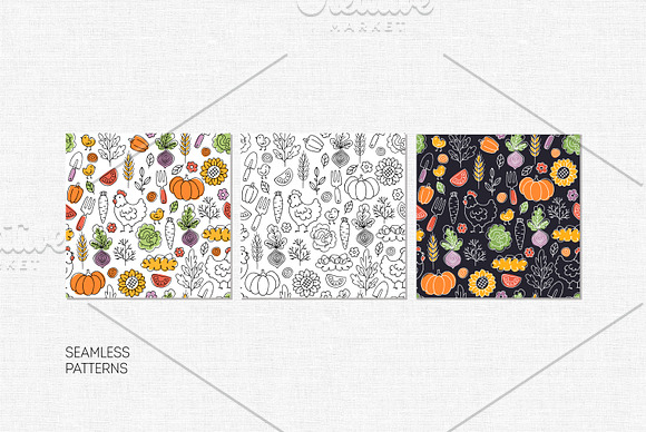 Farm collection in Illustrations - product preview 1