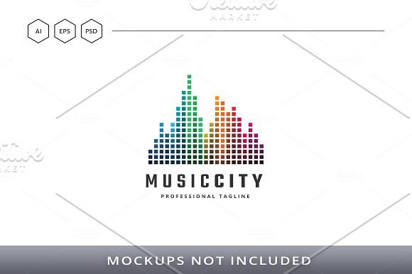 Music City Logo in Logo Templates - product preview 2