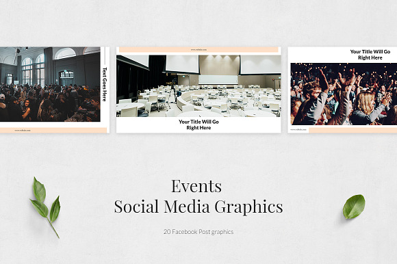 Events Facebook Posts in Facebook Templates - product preview 1