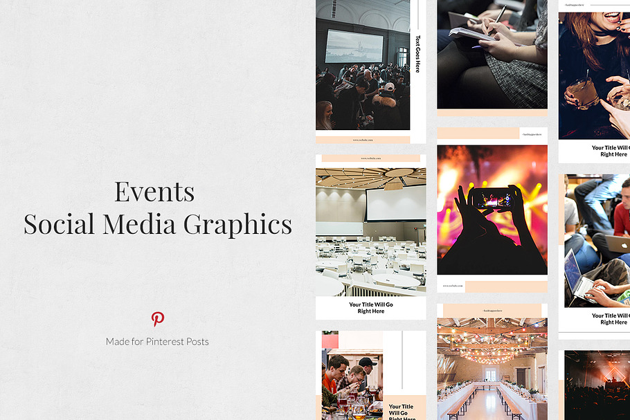 Events Pinterest Posts in Pinterest Templates - product preview 8