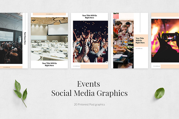 Events Pinterest Posts in Pinterest Templates - product preview 1