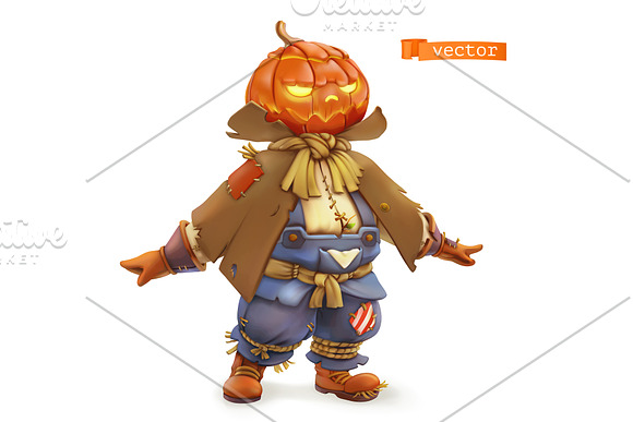 Happy Halloween characters, vectors in Illustrations - product preview 5