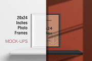 20x24 Inches Frame Mockup
