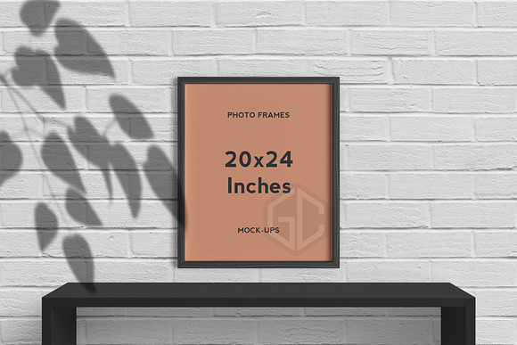 20x24 Inches Frame Mockup in Mockup Templates - product preview 7
