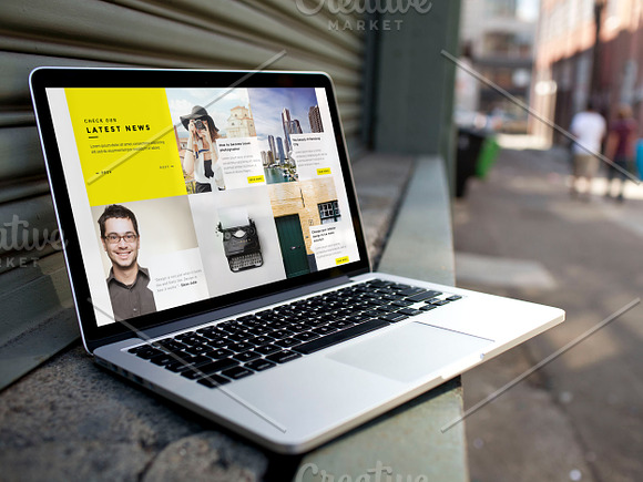 Cendrawasih - Onepage PSD Template in Landing Page Templates - product preview 3