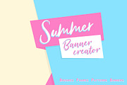 Summer Banner Creator