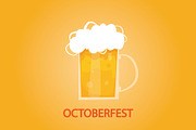 Pint of beer. Symbol of Octoberfest