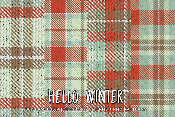Hello Winter in Patterns - product preview 1