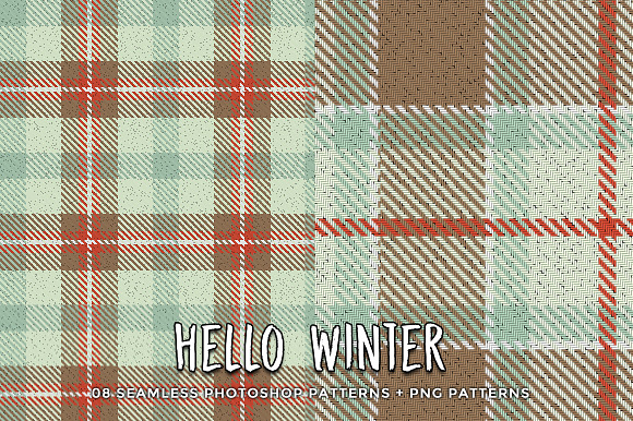 Hello Winter in Patterns - product preview 3