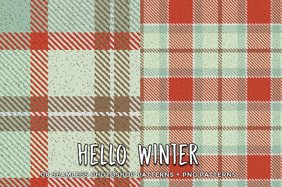 Hello Winter in Patterns - product preview 4