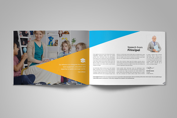 Education Prospectus Brochure v12 in Brochure Templates - product preview 2