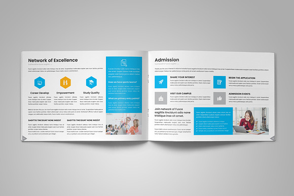 Education Prospectus Brochure v12 in Brochure Templates - product preview 9