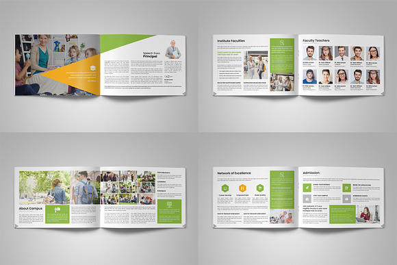 Education Prospectus Brochure v12 in Brochure Templates - product preview 13