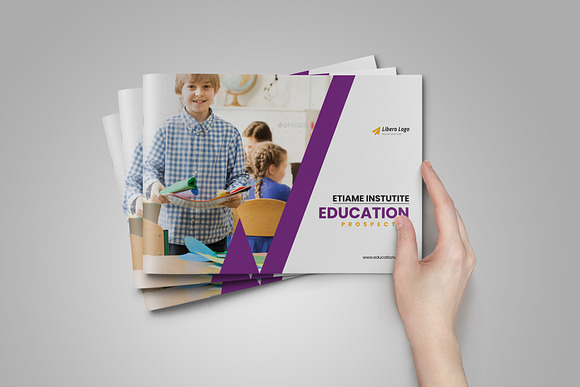Education Prospectus Brochure v12 in Brochure Templates - product preview 14