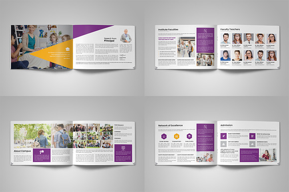 Education Prospectus Brochure v12 in Brochure Templates - product preview 15