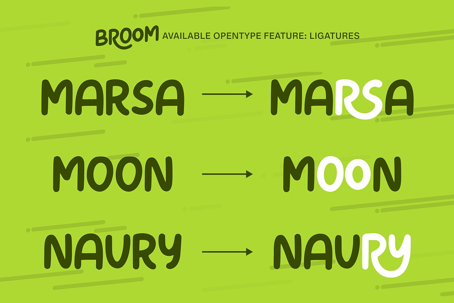 Broom Font For Kids & Fun project in Symbol Fonts - product preview 5