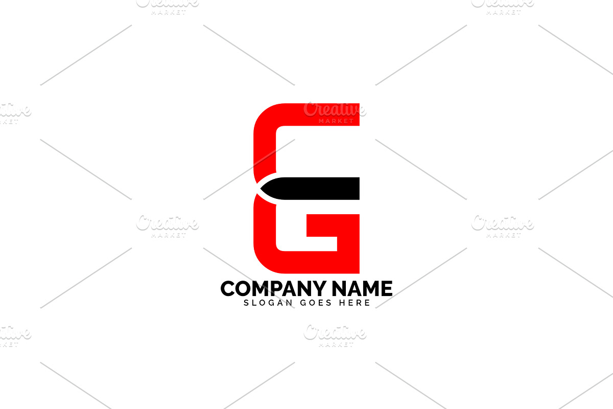 cg letter logo in Logo Templates - product preview 8