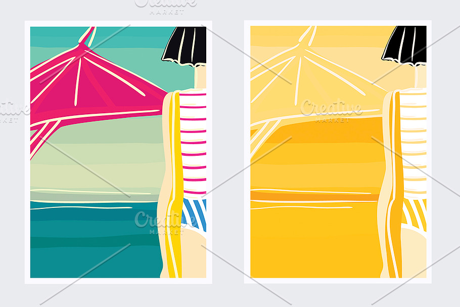 Beach. in Illustrations - product preview 8
