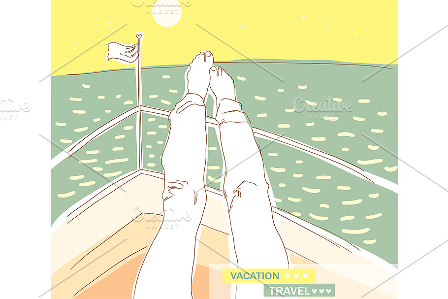 Vacation. in Illustrations - product preview 8