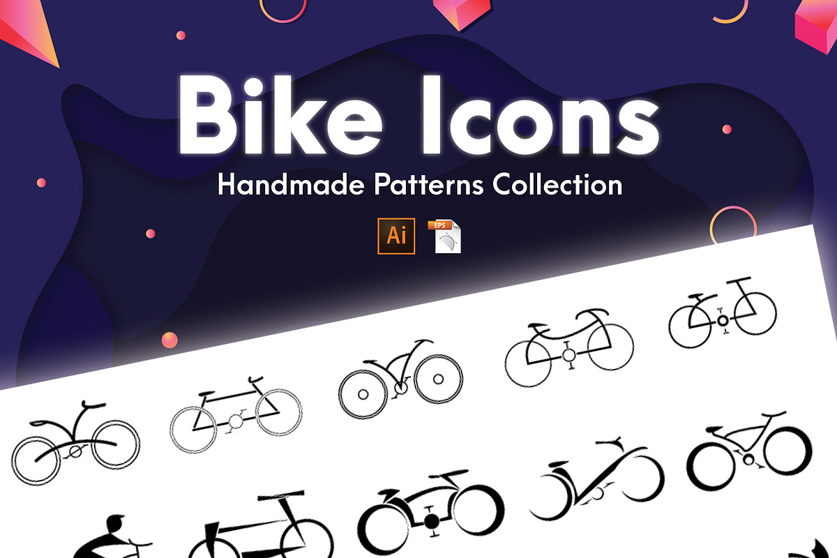 Bike Icons Handmade Collection in Icons - product preview 8