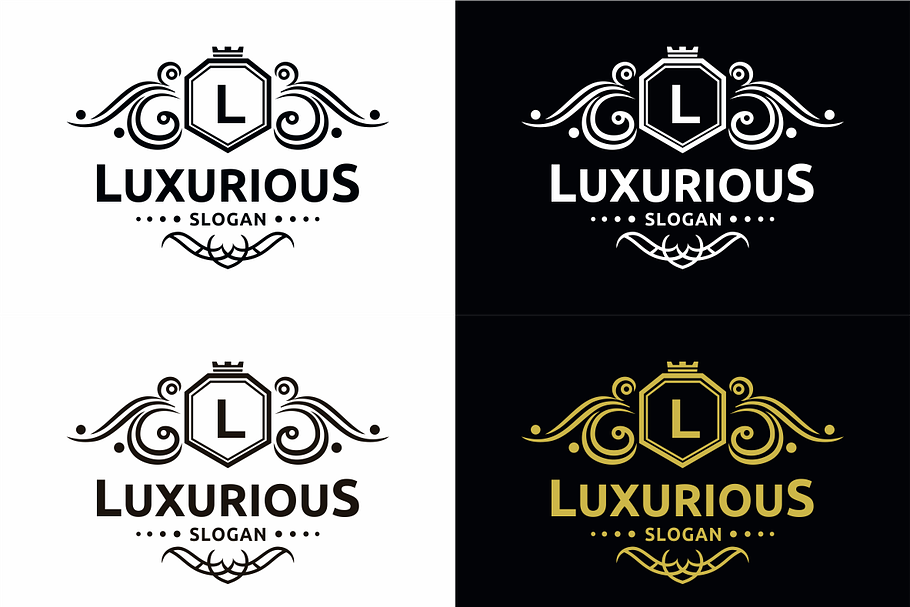 Luxurious Logo template in Logo Templates - product preview 8