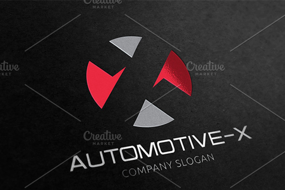 X Automotive in Logo Templates - product preview 8
