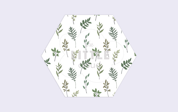 "Botanical Charts" seamless patterns in Patterns - product preview 3