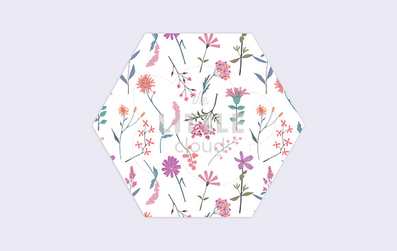 "Botanical Charts" seamless patterns in Patterns - product preview 4