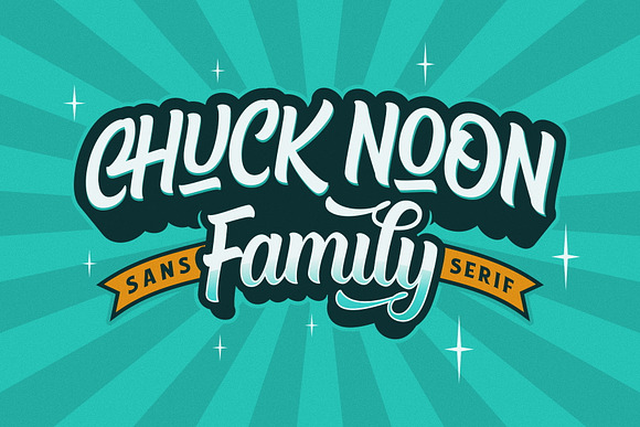 Chuck Noon Family in Display Fonts - product preview 13