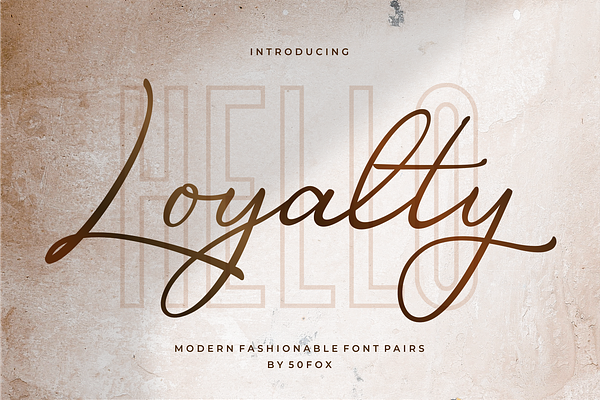 Loyalty Script Fonts