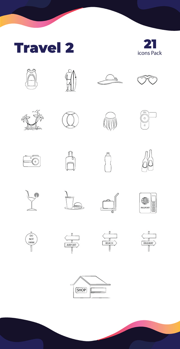 Icons Bundle Handmade Collection in Icons - product preview 11
