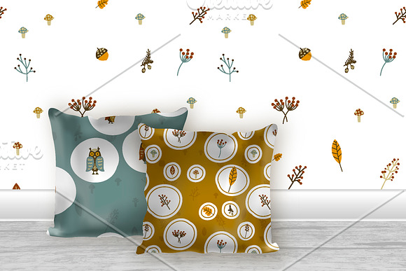 9 Autumn patterns & elements in Patterns - product preview 3