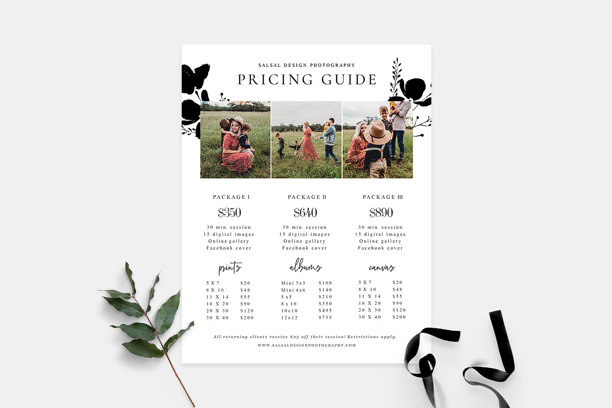 Price Guide Template PG033 in Card Templates - product preview 8