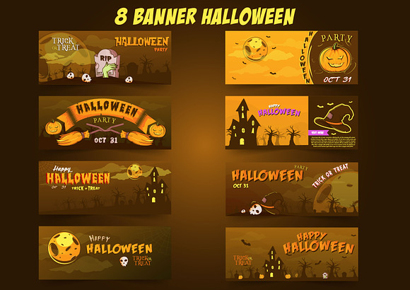 Halloween Template in Invitation Templates - product preview 1