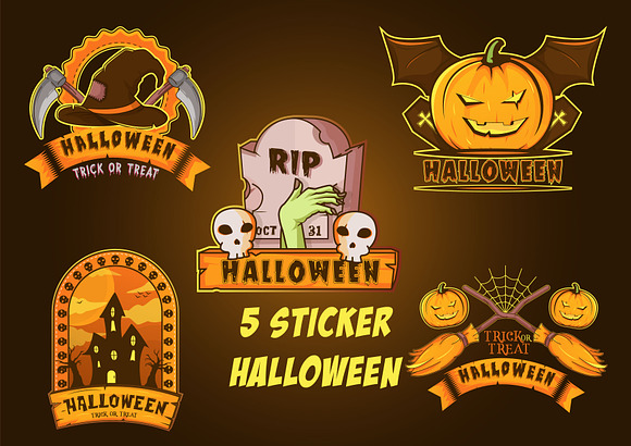 Halloween Template in Invitation Templates - product preview 2