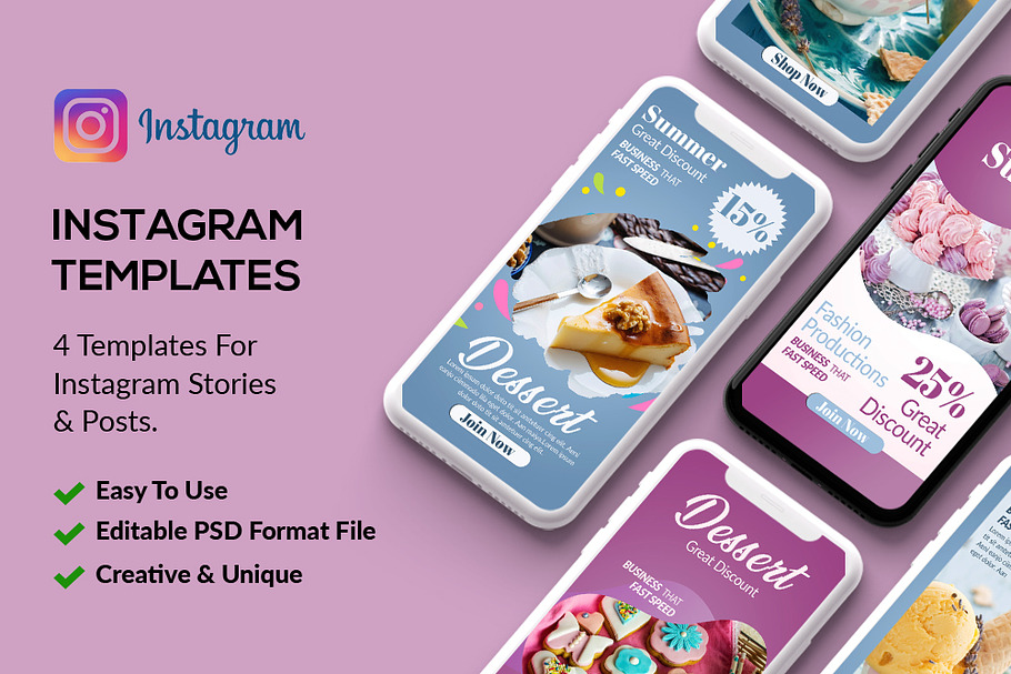 4 Cake & Bakery Instagram Stories