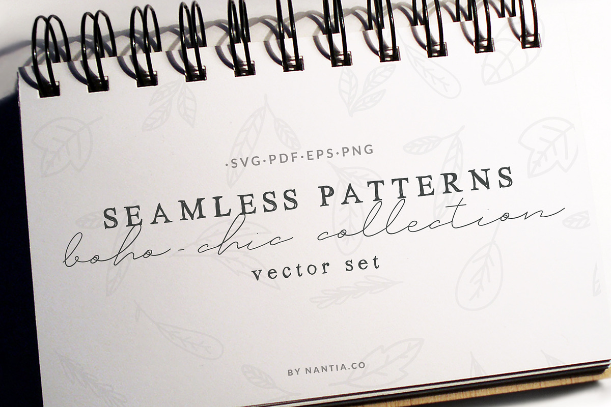 Boho-Chic Seamless Patterns in Patterns - product preview 8