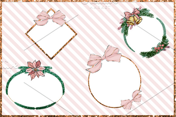 Christmas 2019 png set - Pink in Illustrations - product preview 6