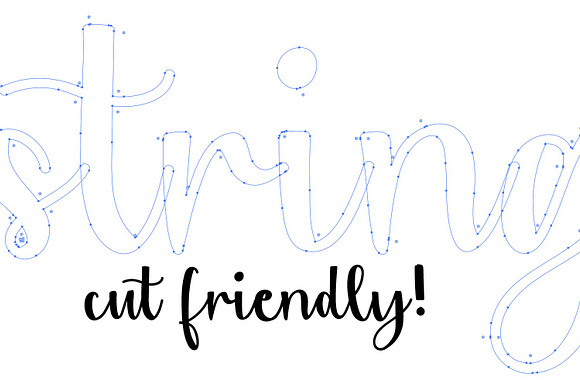 String Greens - A Script Duo in Script Fonts - product preview 2