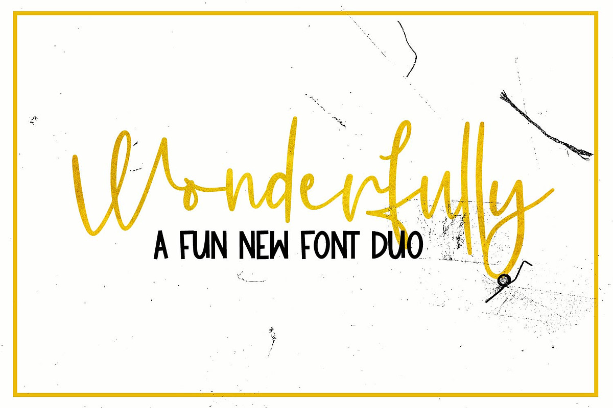 Wonderfully - A Font Duo in Script Fonts - product preview 8