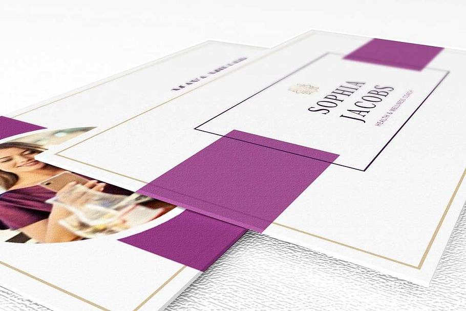 Website Branding Kit Canva Plum in Logo Templates - product preview 8
