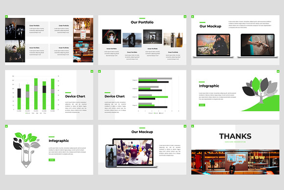 Shigan - Vape Shop PowerPoint in PowerPoint Templates - product preview 4