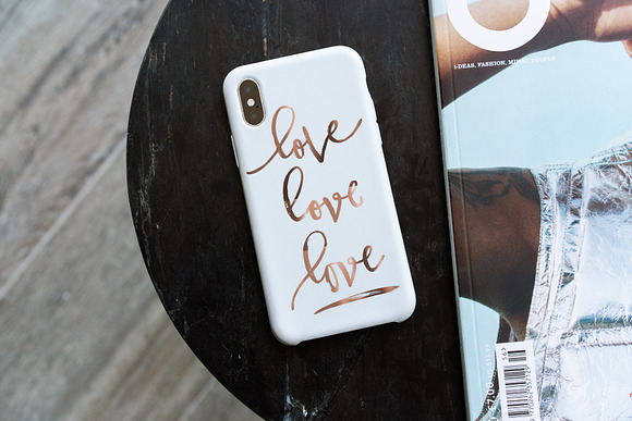iPhone Case Mock-Up Lifestyle in Product Mockups - product preview 5