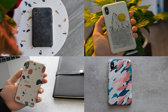 iPhone Case Mock-Up Lifestyle in Product Mockups - product preview 6