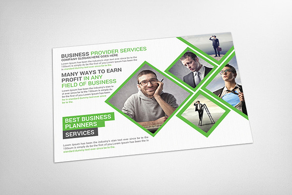 Corporate Business Postcard Template in Postcard Templates - product preview 2
