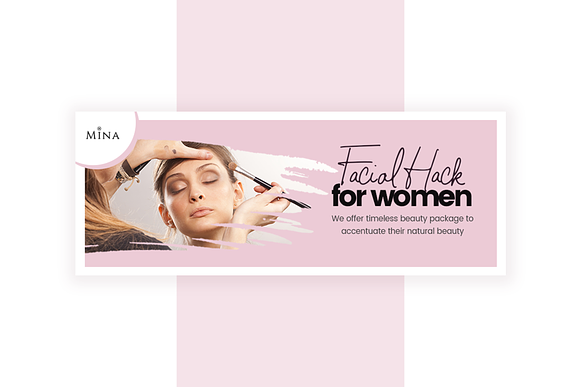Beauty Service Facebook Cover in Facebook Templates - product preview 1