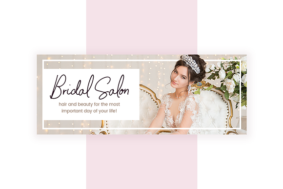 Beauty Service Facebook Cover in Facebook Templates - product preview 3
