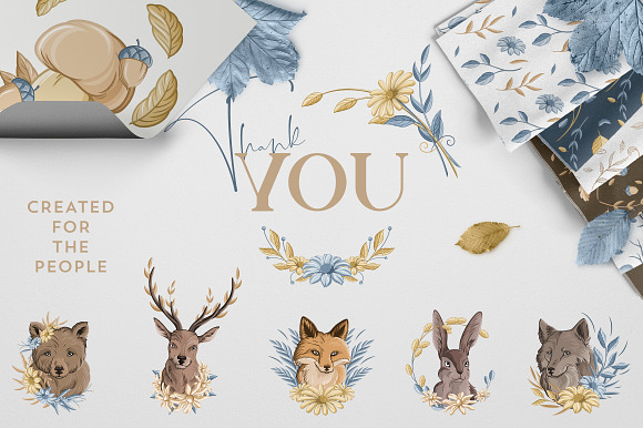 Forever Fall Graphics | 500+ objects in Illustrations - product preview 11
