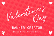 Valentine's Day Banner Creator